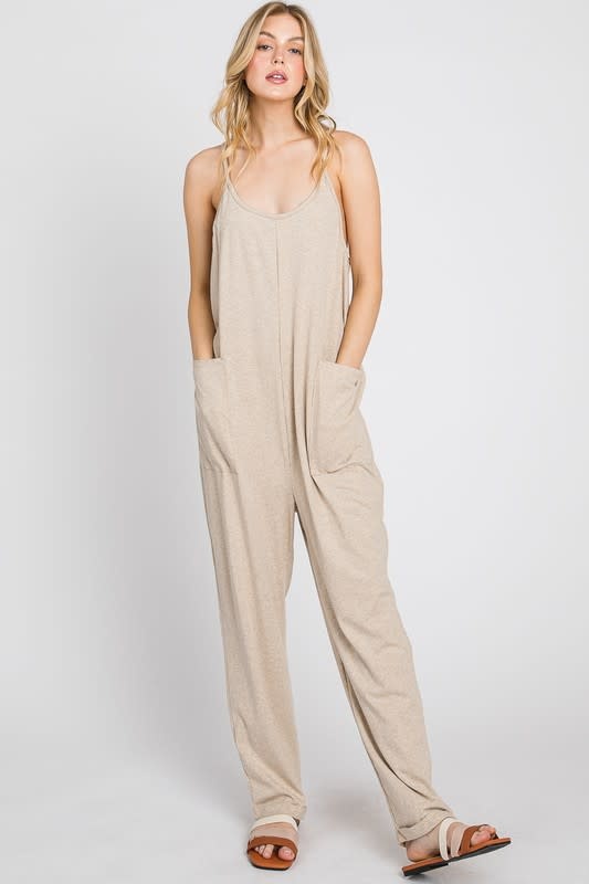 Avery Cami Relaxed Jumpsuit - Cleo + Kin