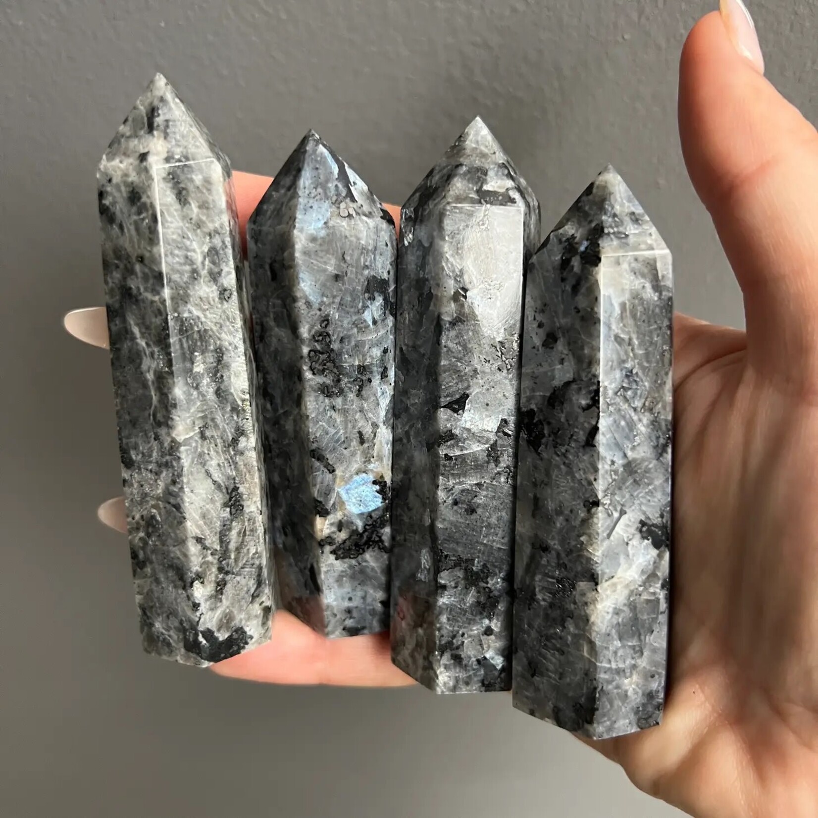 Sapphire & Sage Gemstone Crystal Point