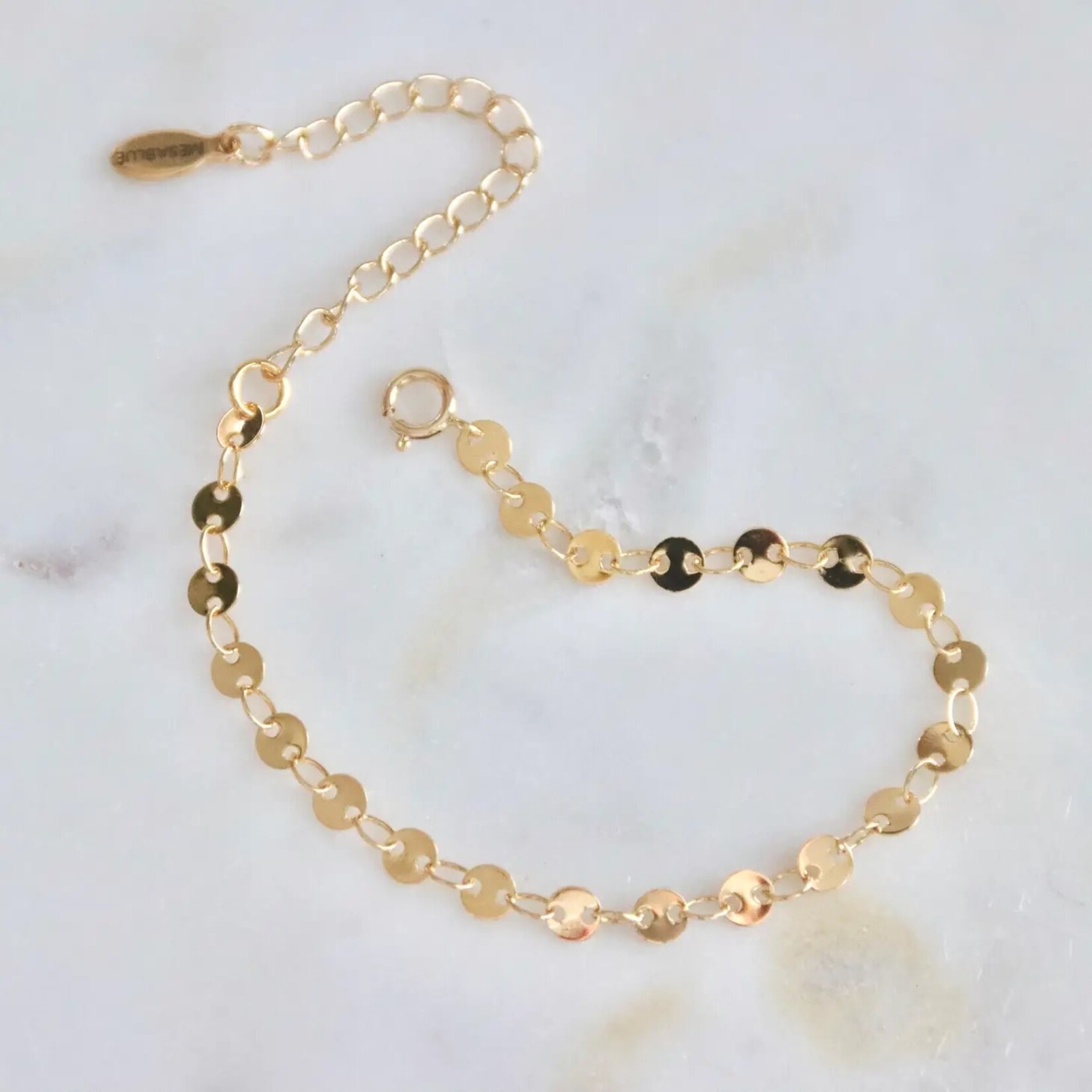 Coin Chain Bracelet