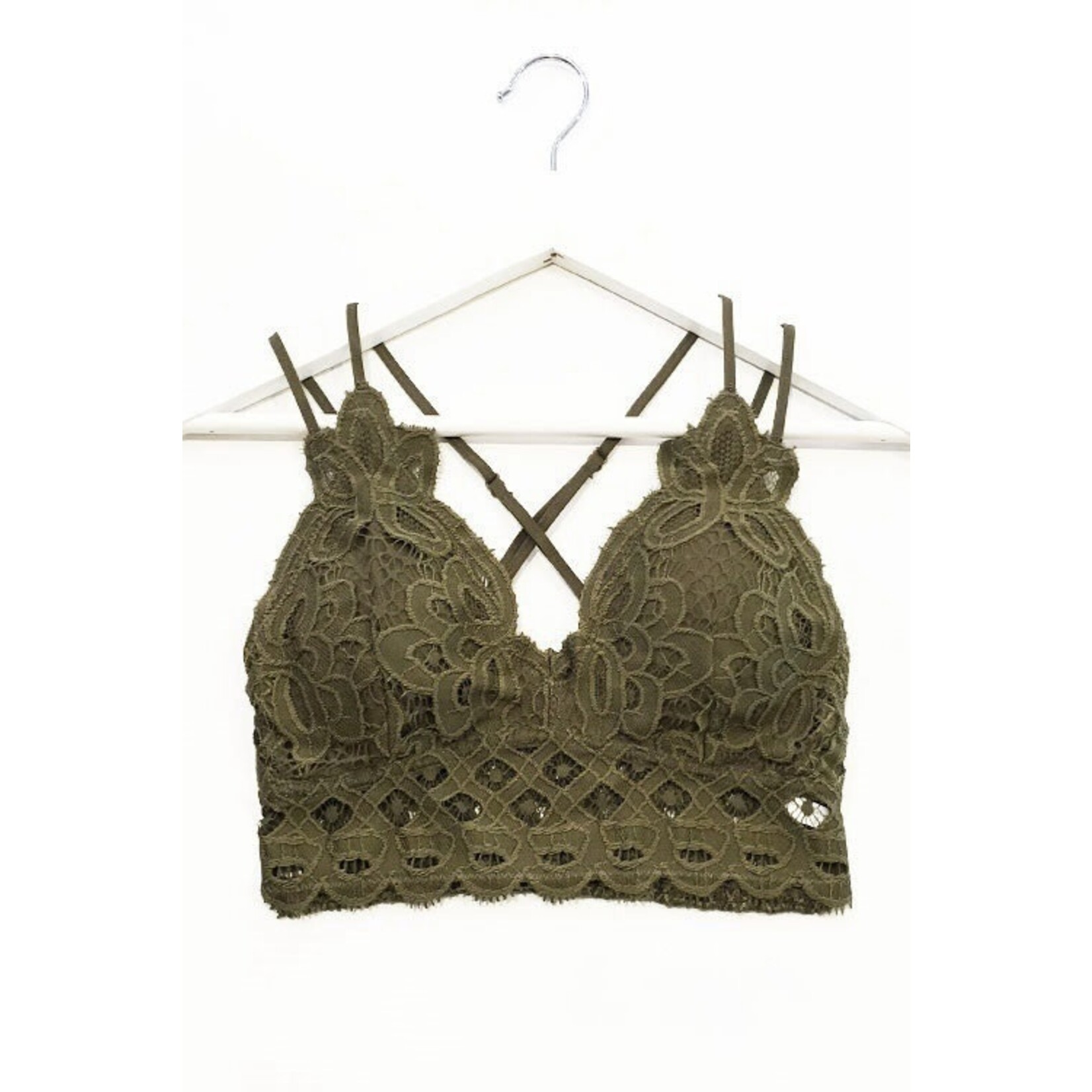 April Crochet Lace Bralette