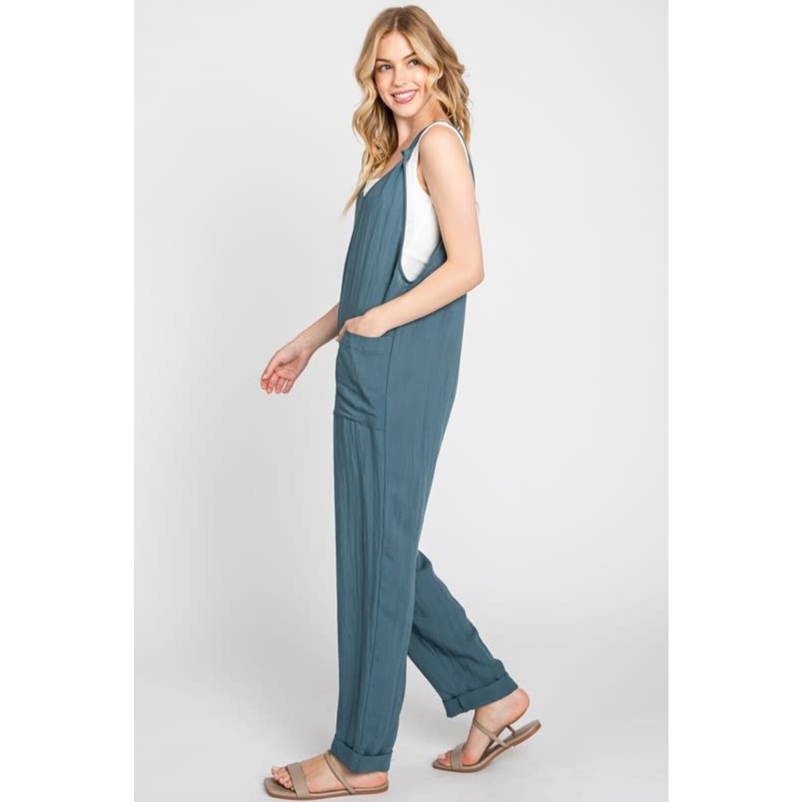 Final Touch Willa Patch Pocket Detail Jumpsuit