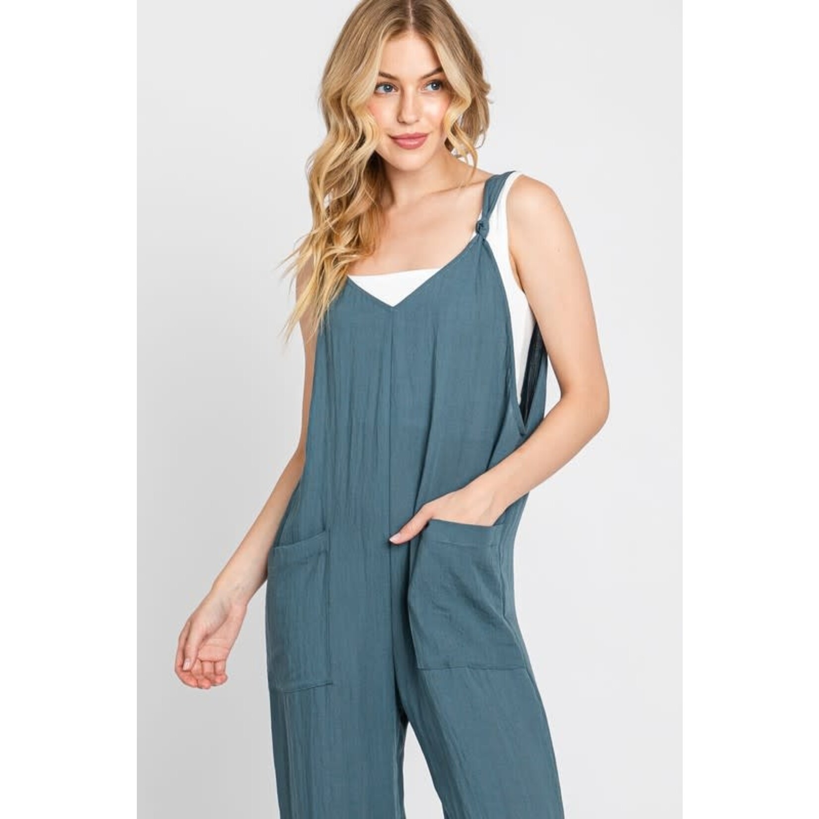 Final Touch Willa Patch Pocket Detail Jumpsuit