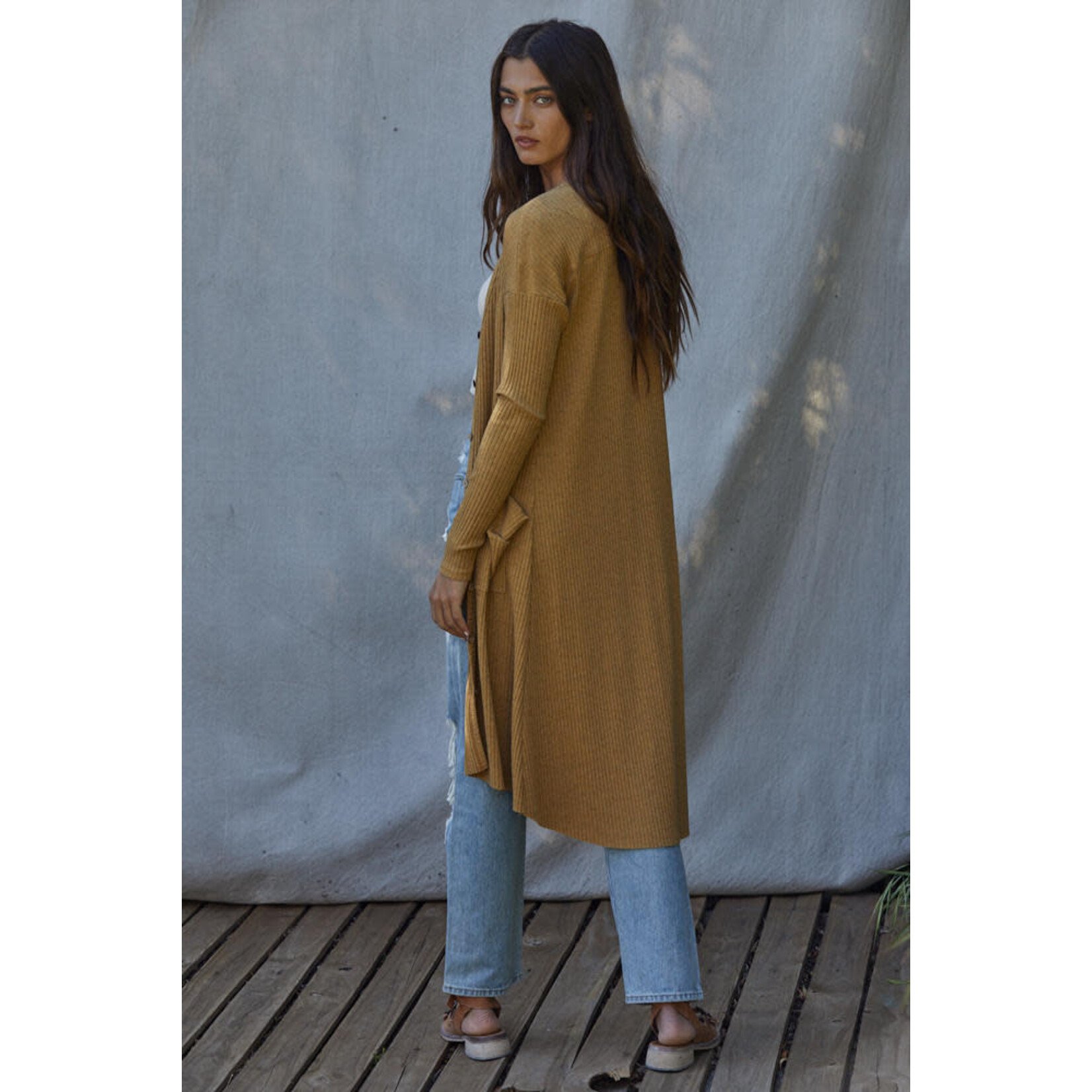 Charlie Full Length Cardigan/Sweater Dress