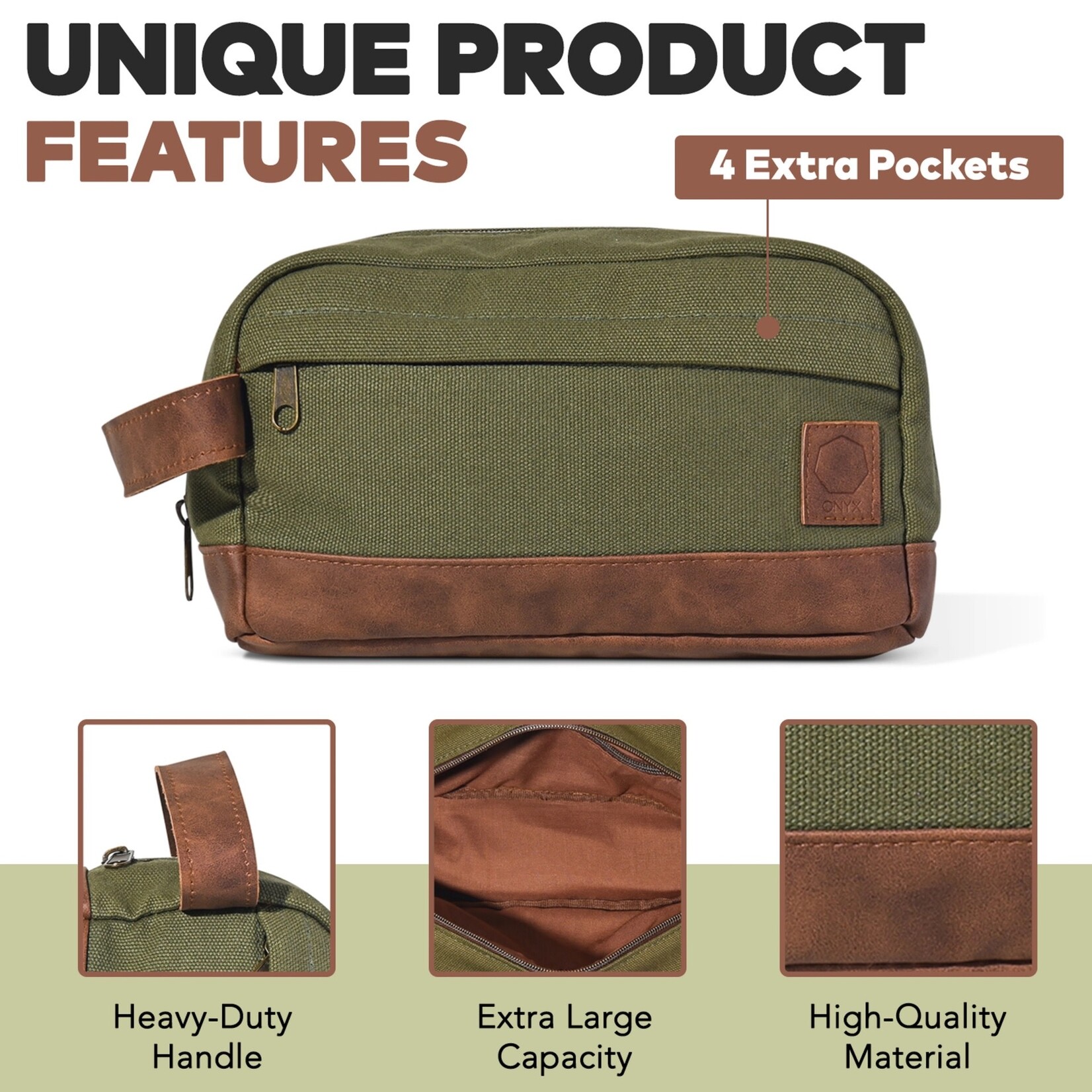 Onyx Outfitters NW Travel Dopp Kit