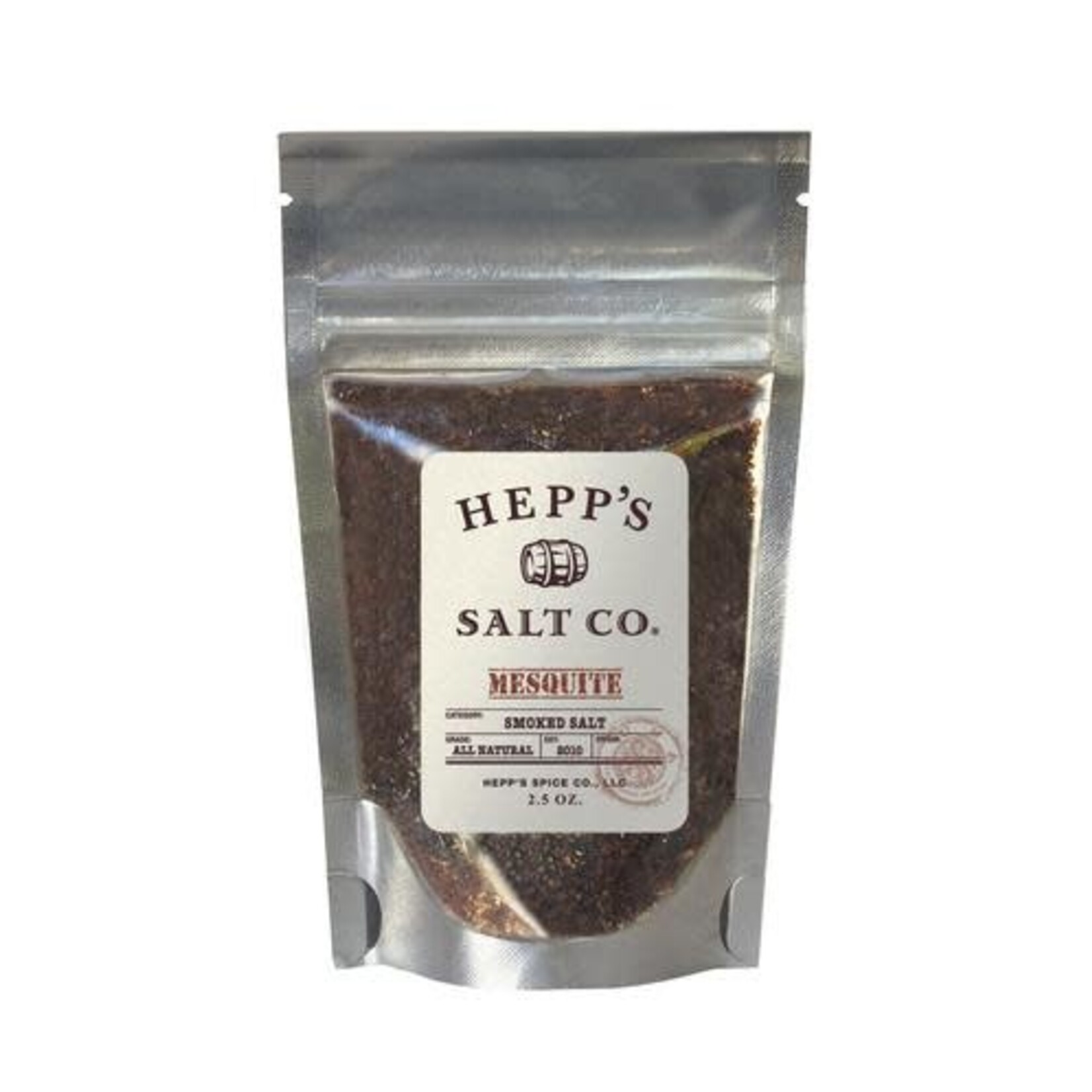 HEPP'S Salt Co Mesquite Smoked Sea Salt - 2.5 oz