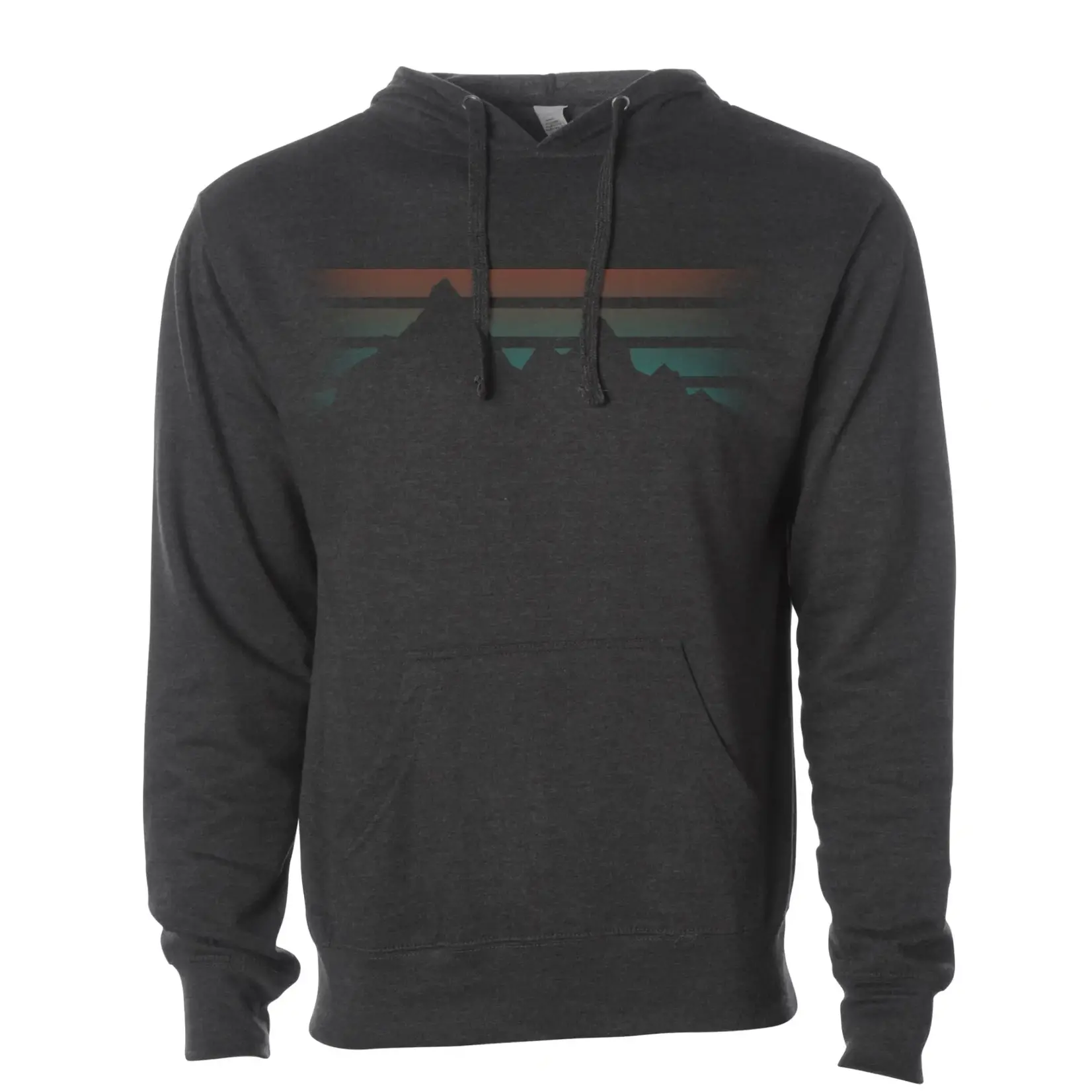 Black Lantern Mountain Fade Men's/Unisex Hoodie