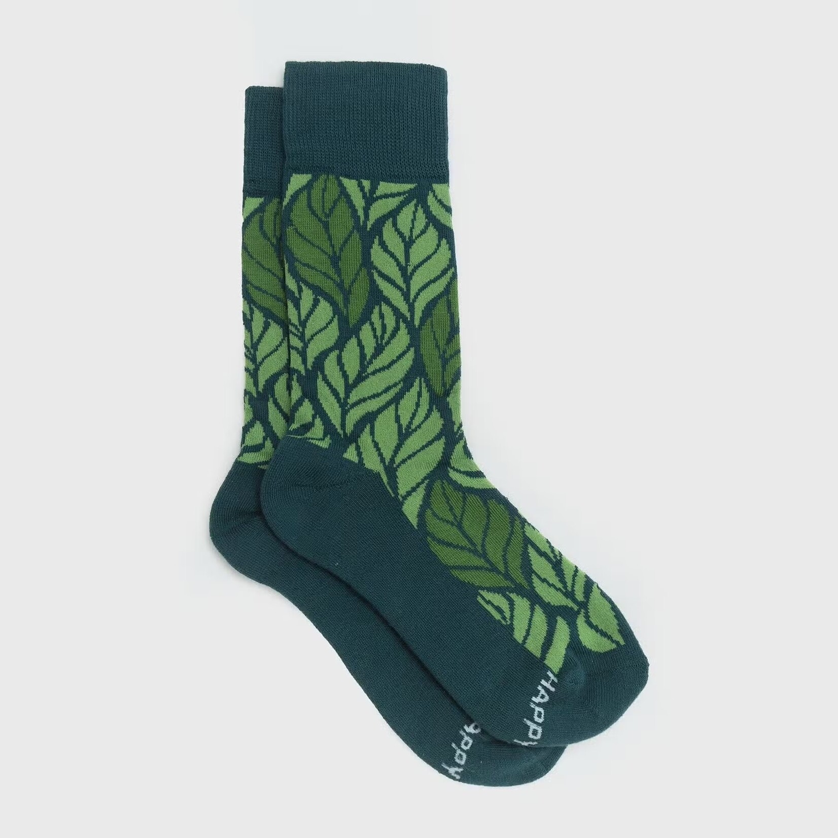 Happy Earth Leaf Socks