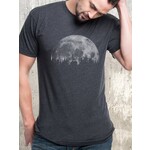 Black Lantern Moon + Cabin - Men's/Unisex T-Shirt