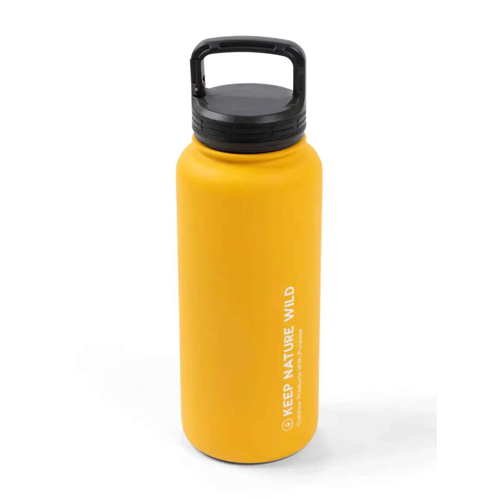 Keep Nature Wild Insulated 32oz Water Bottle with Handle Clip