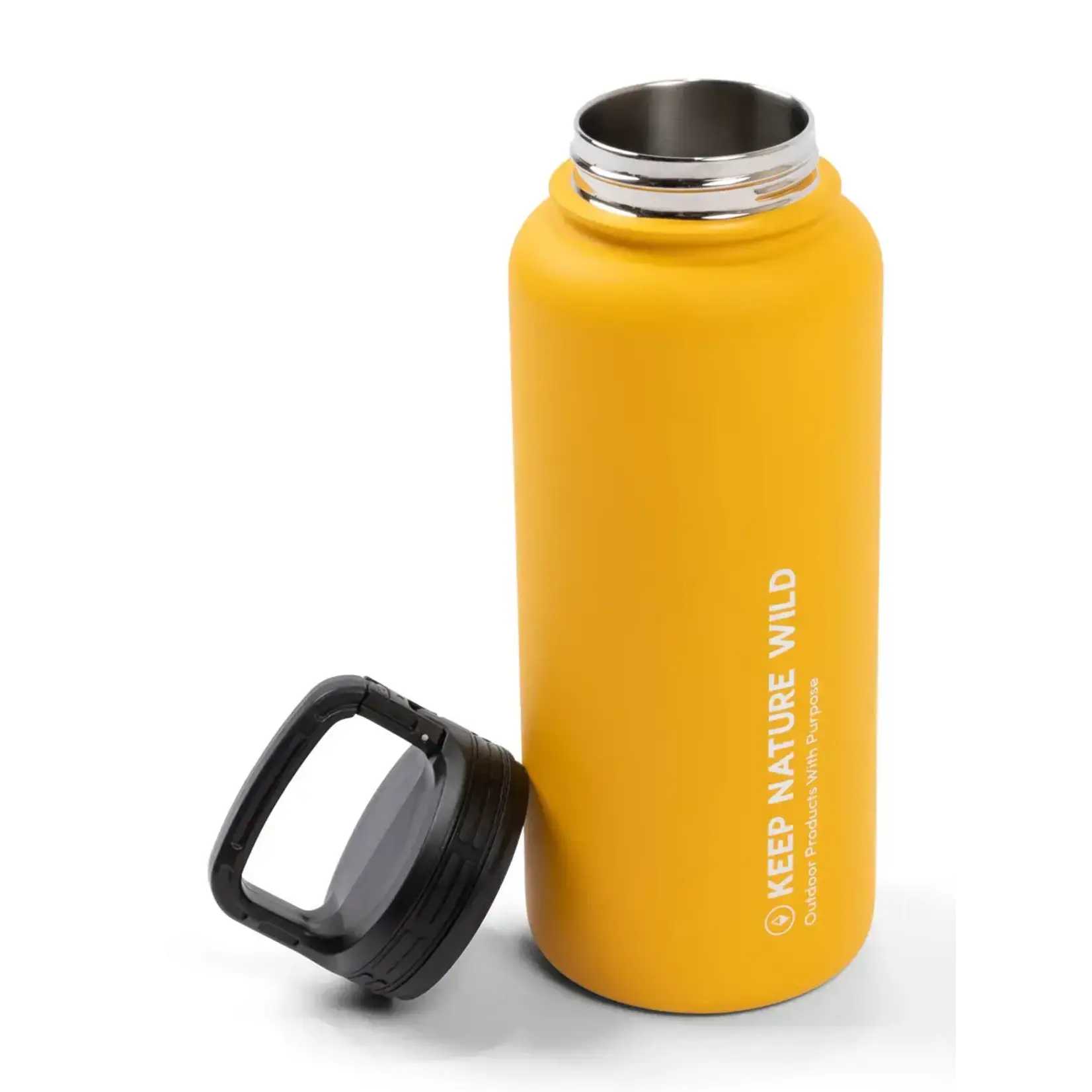 Keep Nature Wild Insulated 32oz Water Bottle with Handle Clip