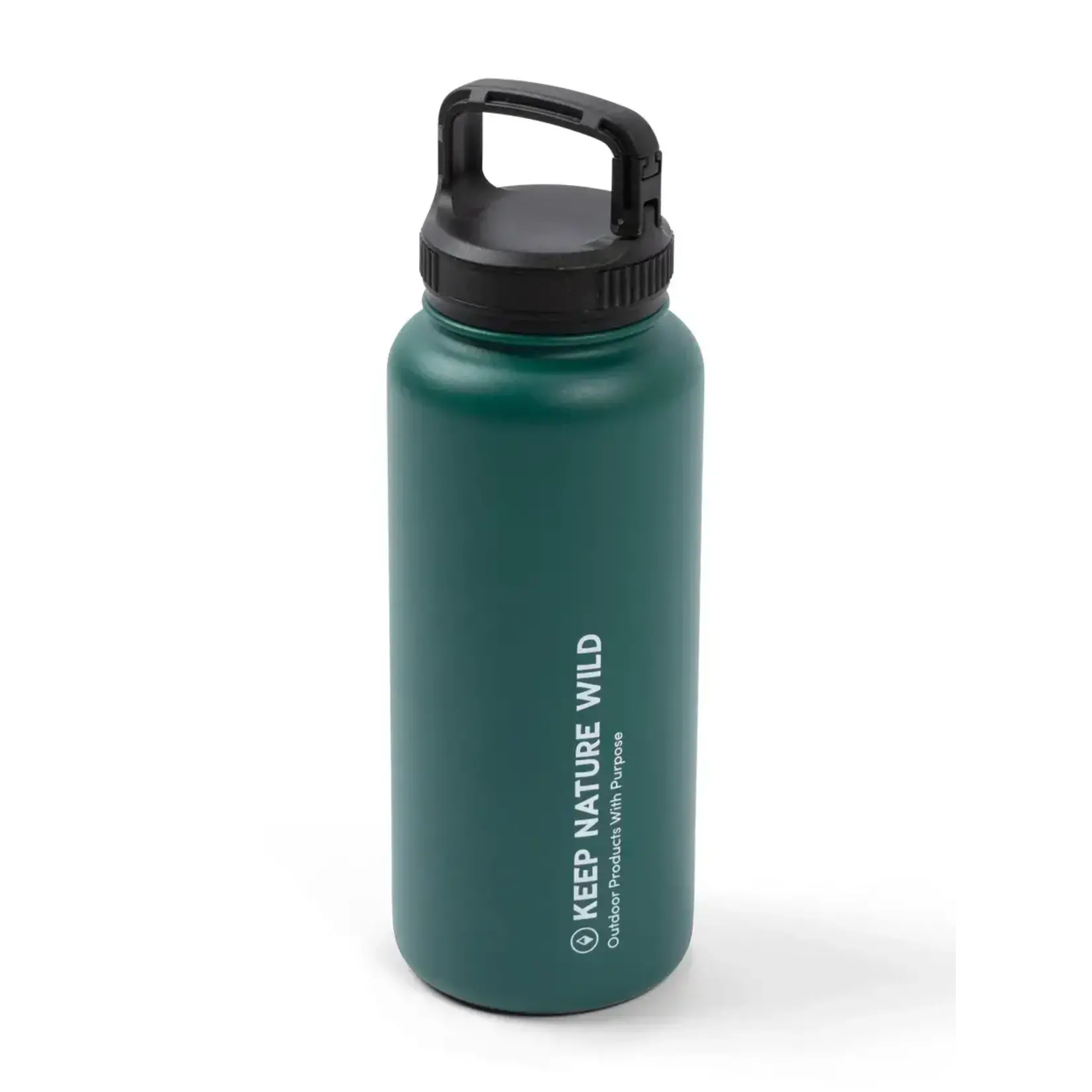 Keep Nature Wild Insulated 32oz Water Bottle with Handle Clip