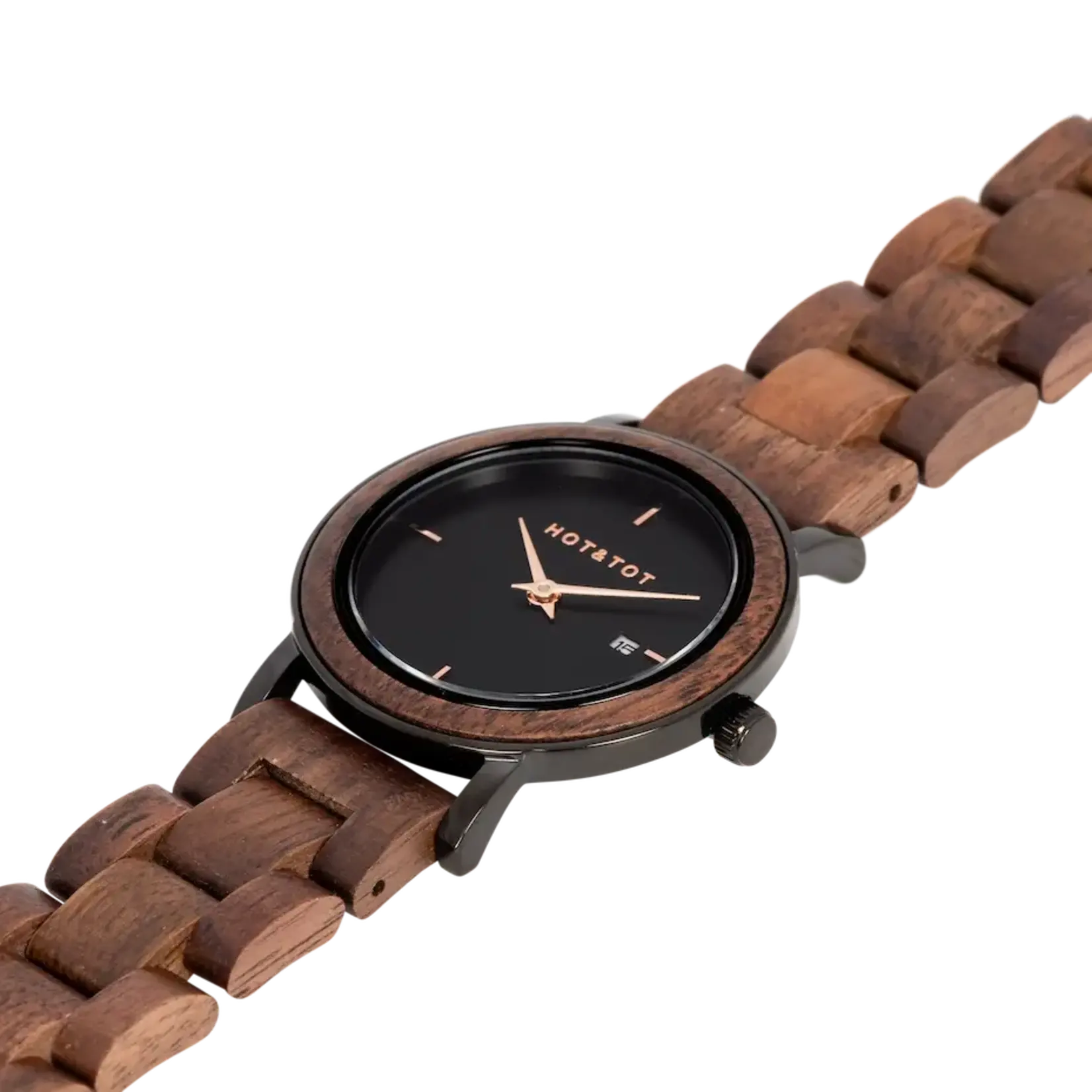 Hot + Tot Sustainable Wood Watch - Nyx