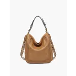 Aris Mini Whipstitch Hobo Bag with Guitar Strap -