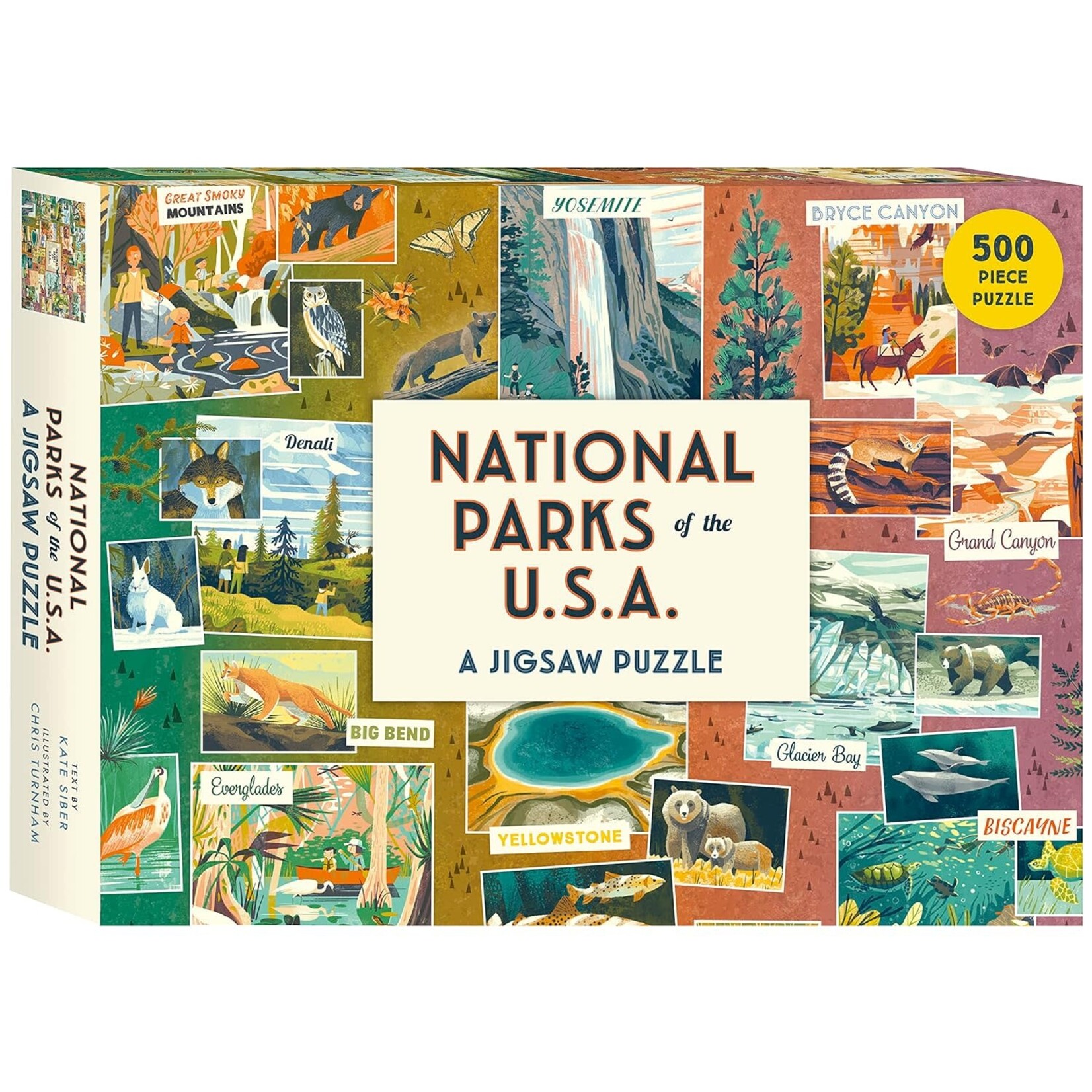 National Parks of the USA 500 Piece Puzzle