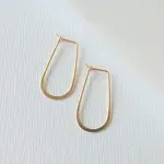 Linda Trent Jewelry 14k Gold Fill Small Slender Teardrop Earrings