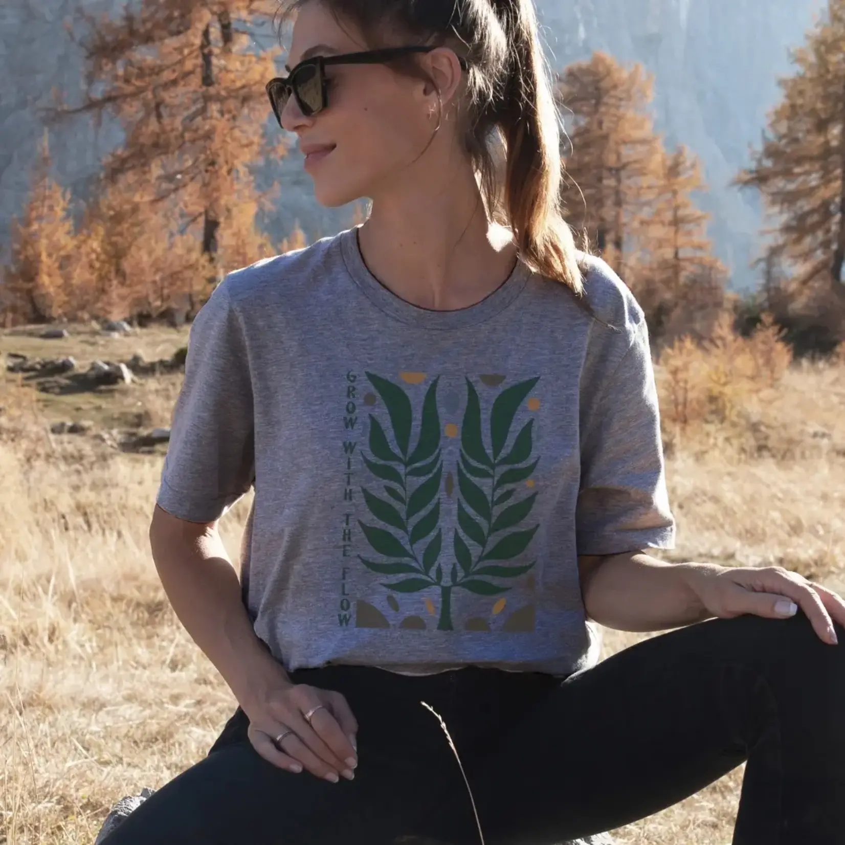 Rare Earth Co Grow With the Flow T-Shirt