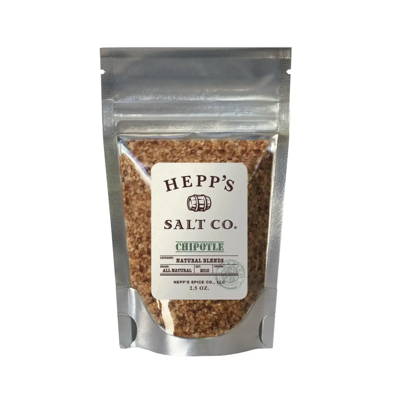 HEPP'S Salt Co Chipotle Sea Salt - 2.5 oz