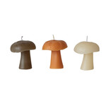 Mini Mushroom Candles - Set of 4
