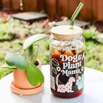 Bop Pop Pets Dog + Plant Mama Beer Can Glass