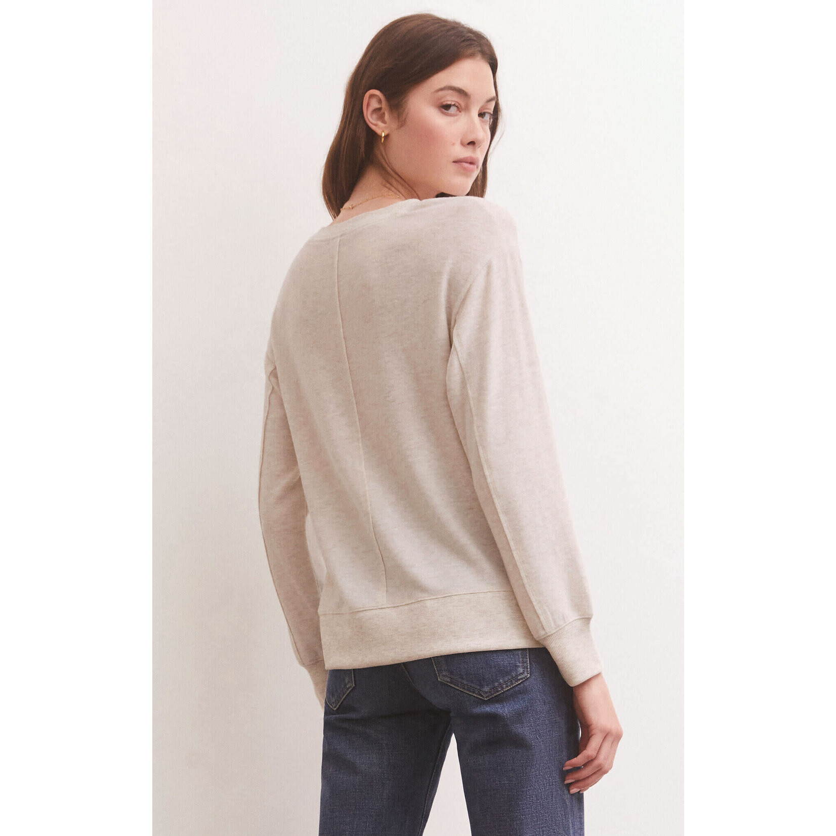 Z Supply Winona Cloud Knit V-Neck Top