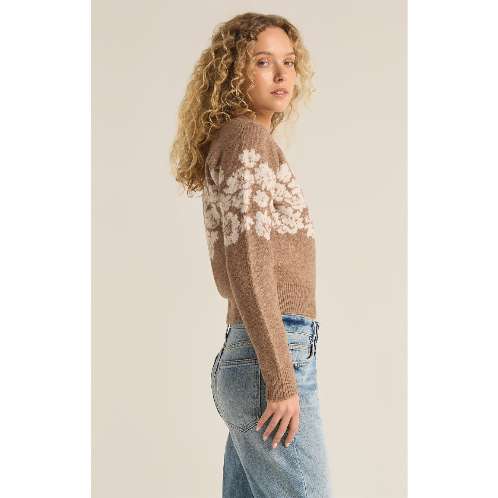 Z Supply Marisol Floral Sweater