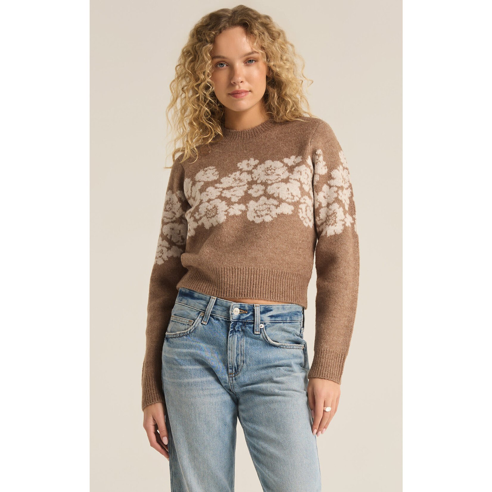 Z Supply Marisol Floral Sweater