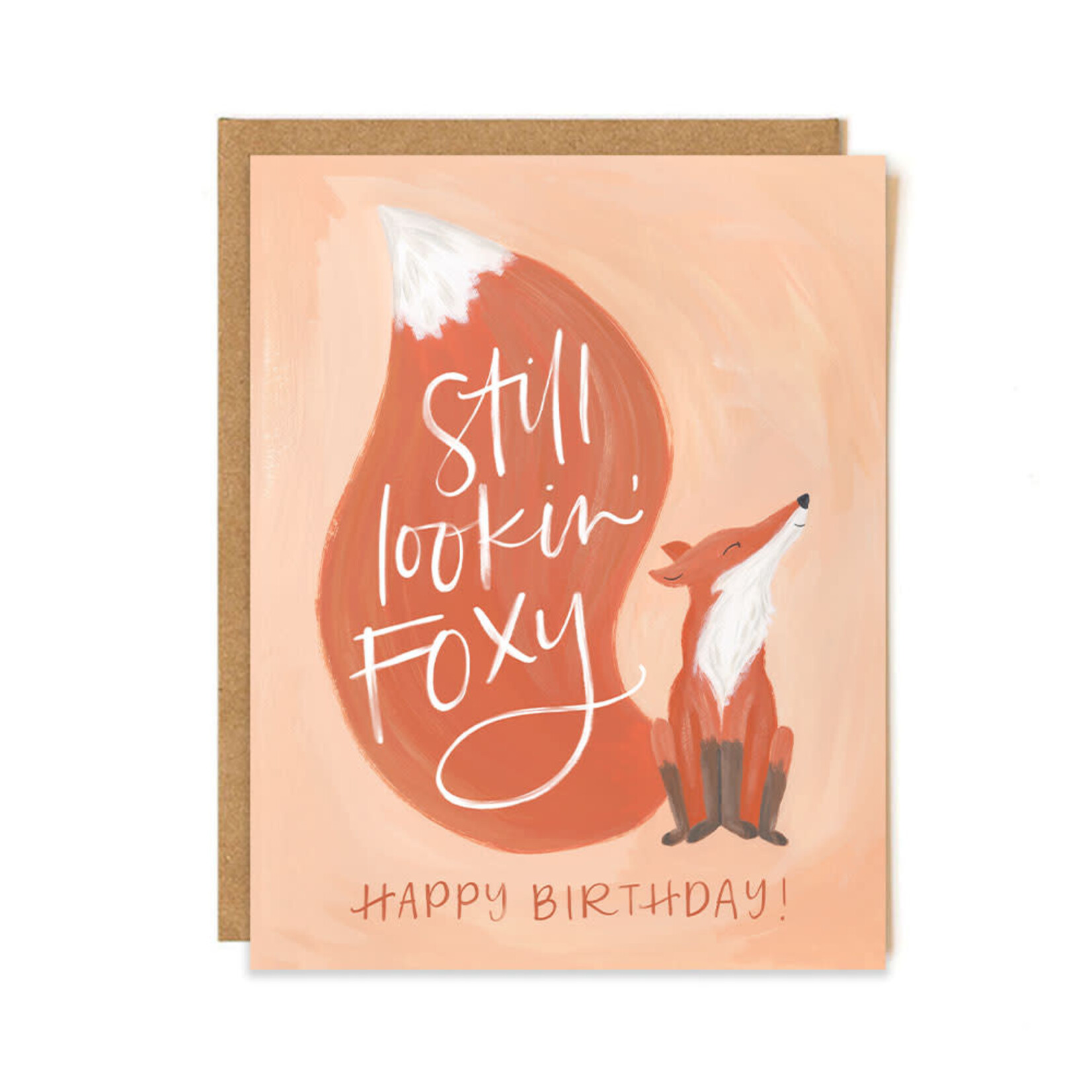 Foxy Birthday - Greeting Card