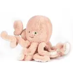 OB Designs Little Pink Cove Octopus Plush