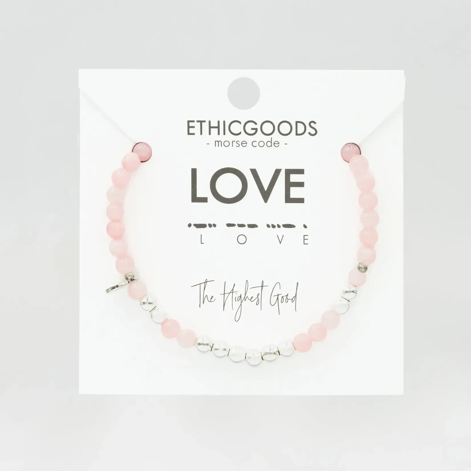Ethic Goods Gold - Morse Code Bracelet