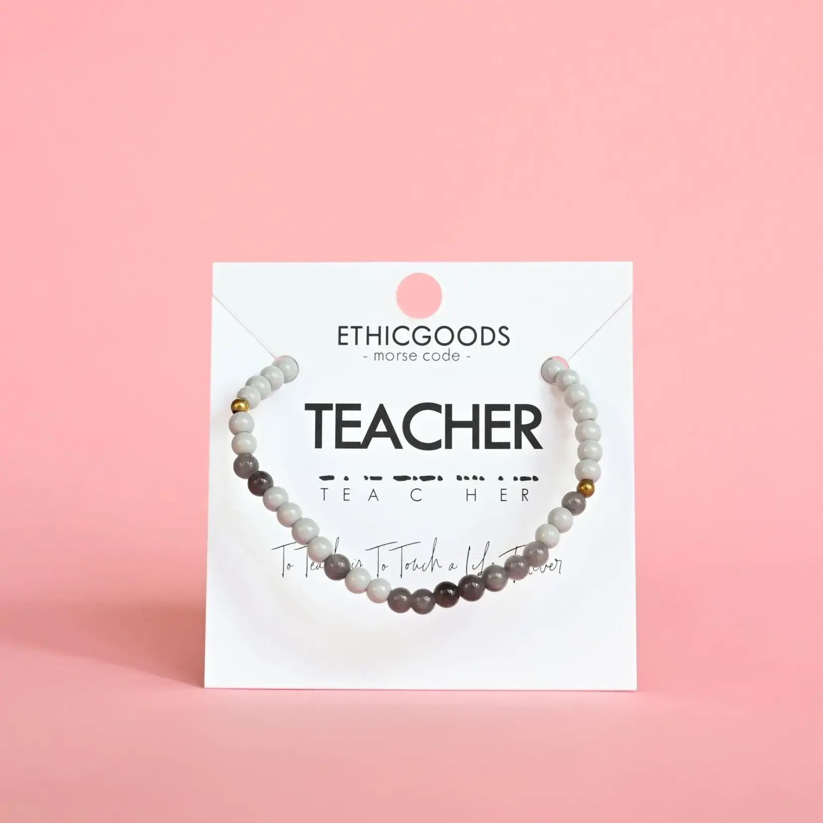 Ethic Goods Original - Morse Code Bracelet