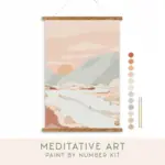 Breathe People Paint By Number Meditative Art Kit