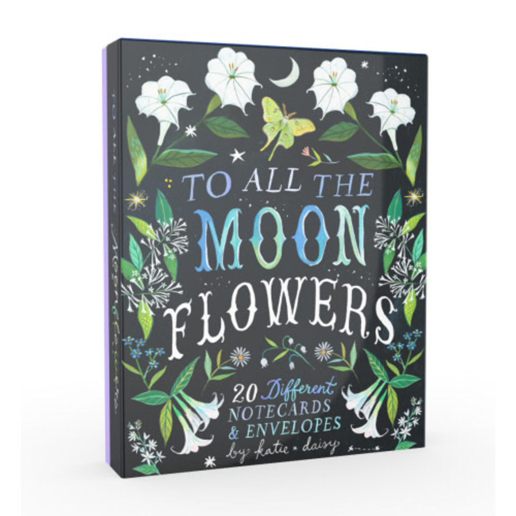 To All the Moonflowers Notes: 20 Notecards & Envelopes