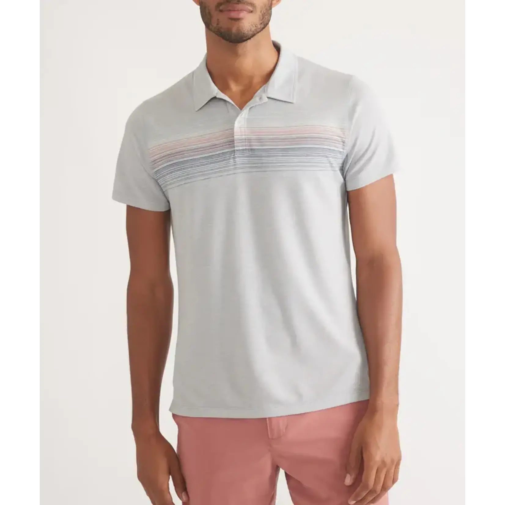 Marine Layer Aaron Air Stripe Polo