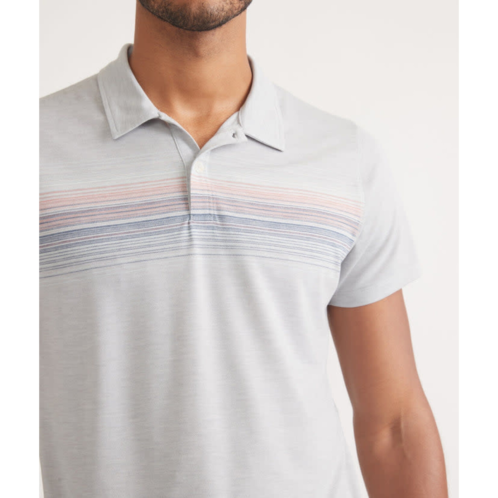 Marine Layer Aaron Air Stripe Polo