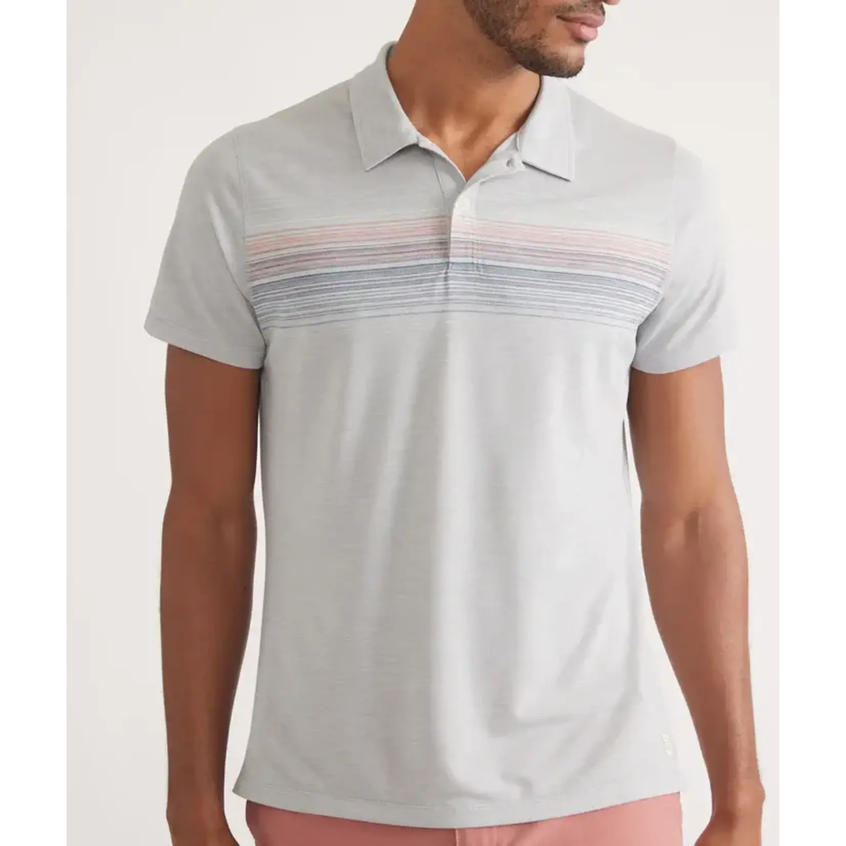 Marine Layer Aaron Air Stripe Polo