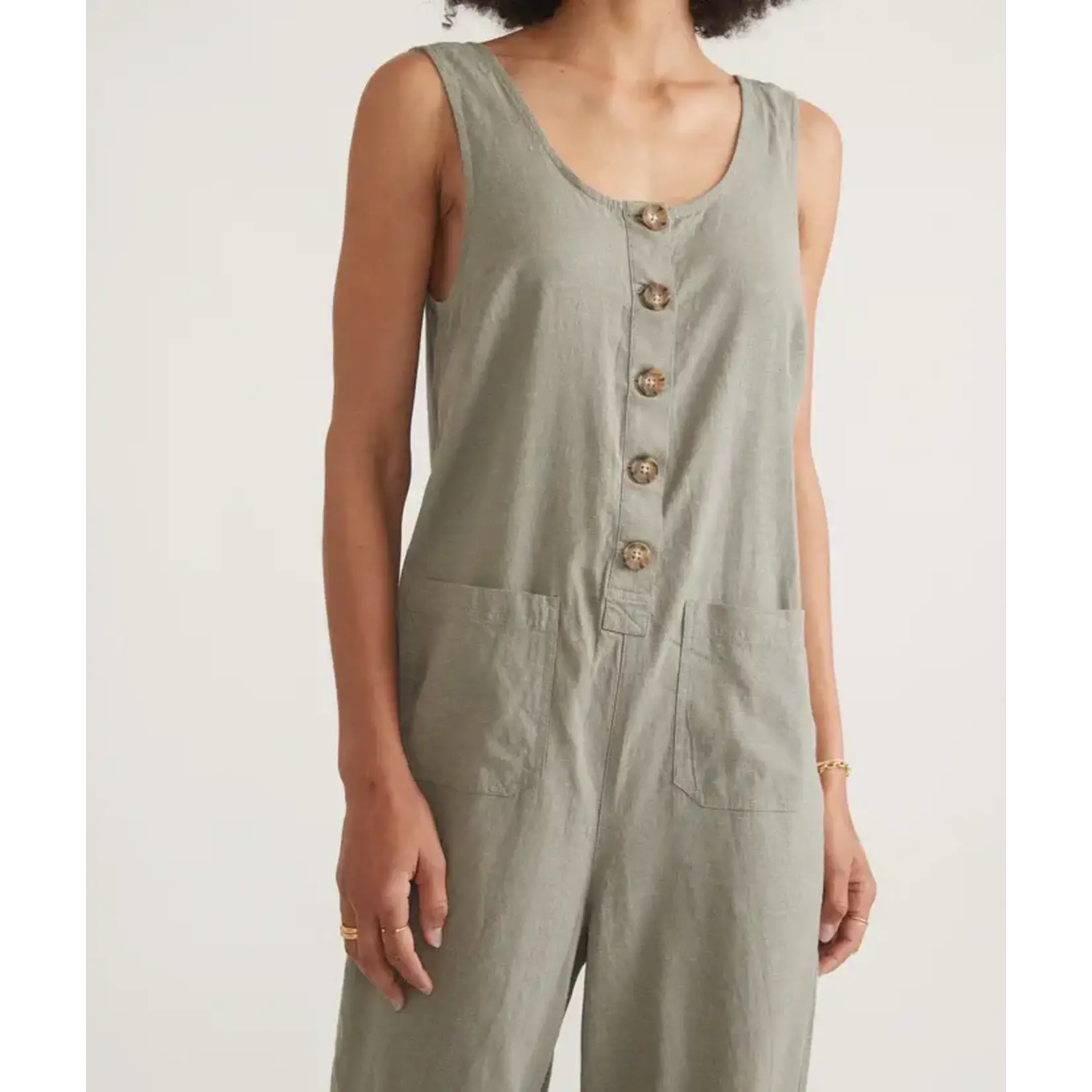 Marine Layer Sydney Button Jumpsuit