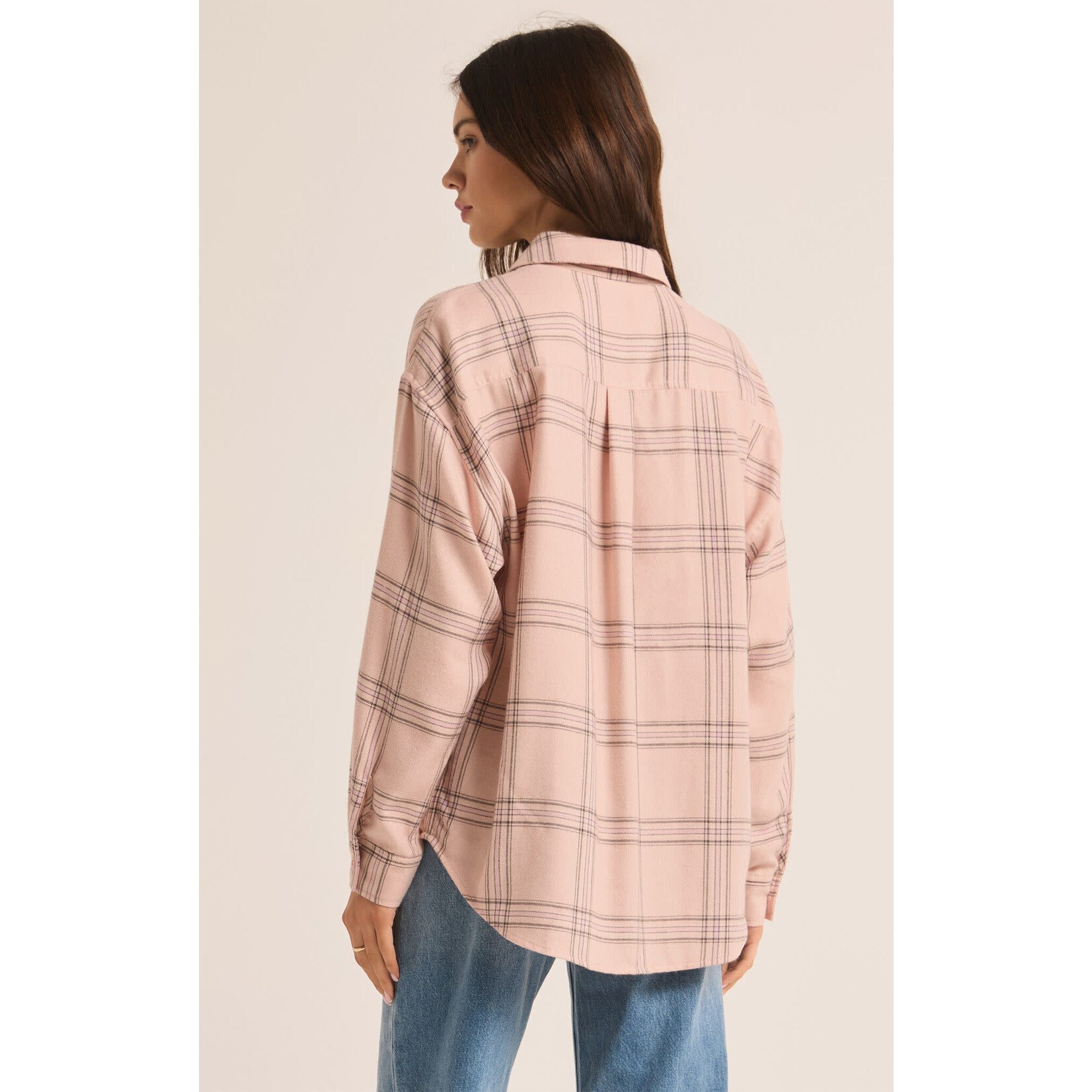 Z Supply River Plaid Button Up