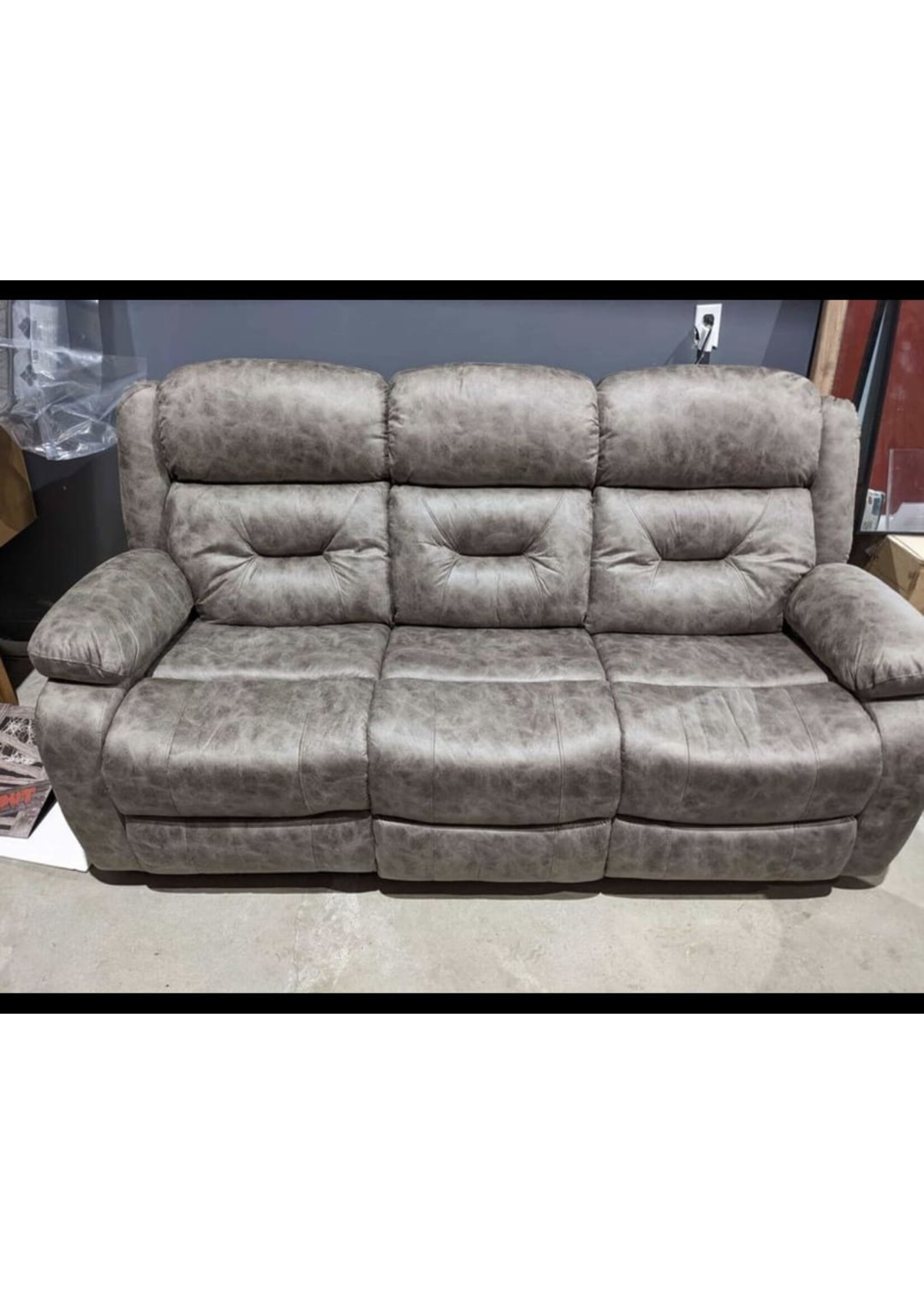 Henderson Power 3 Seat Reclining Sofa with drop down console
