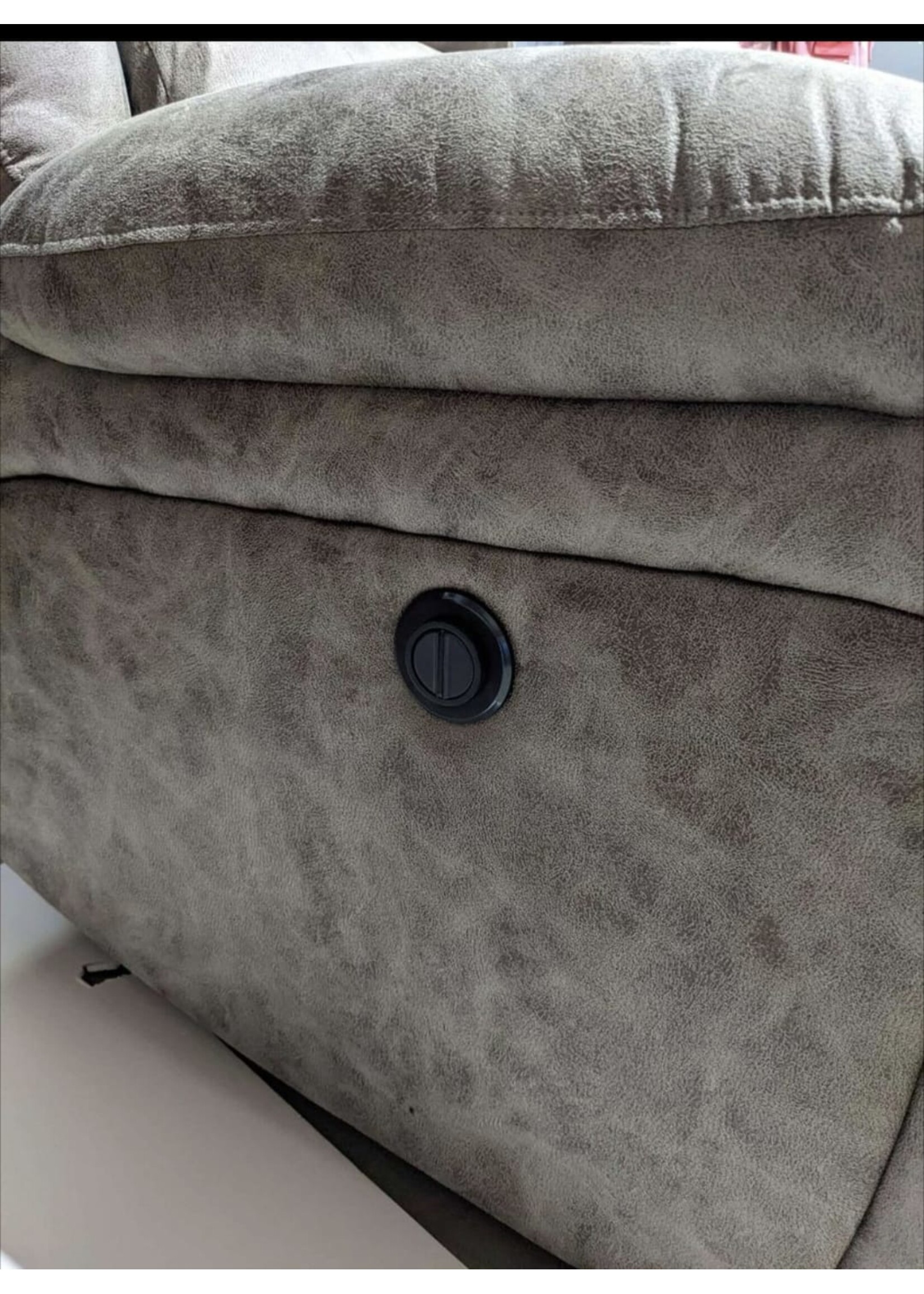 Henderson Power 3 Seat Reclining Sofa with drop down console