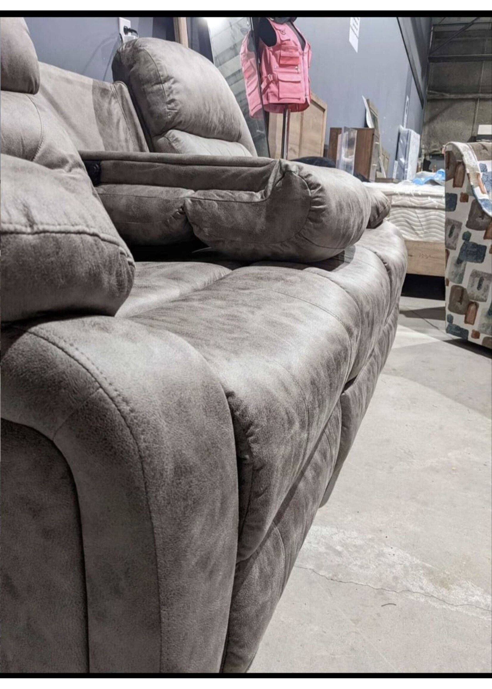 Henderson Power 3 Seat Reclining Sofa with drop down console