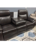 Settler Reclining  Sofa with drop down Console Blackberry