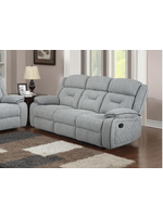 Manning Manual Reclining Sofa Diamond Pattern