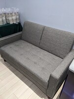 Robertson Loveseat 55" Grey Klic Klac