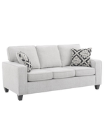 Ethan Collection - Beige Chenielle Sofa 79X36X34 Canadian Made