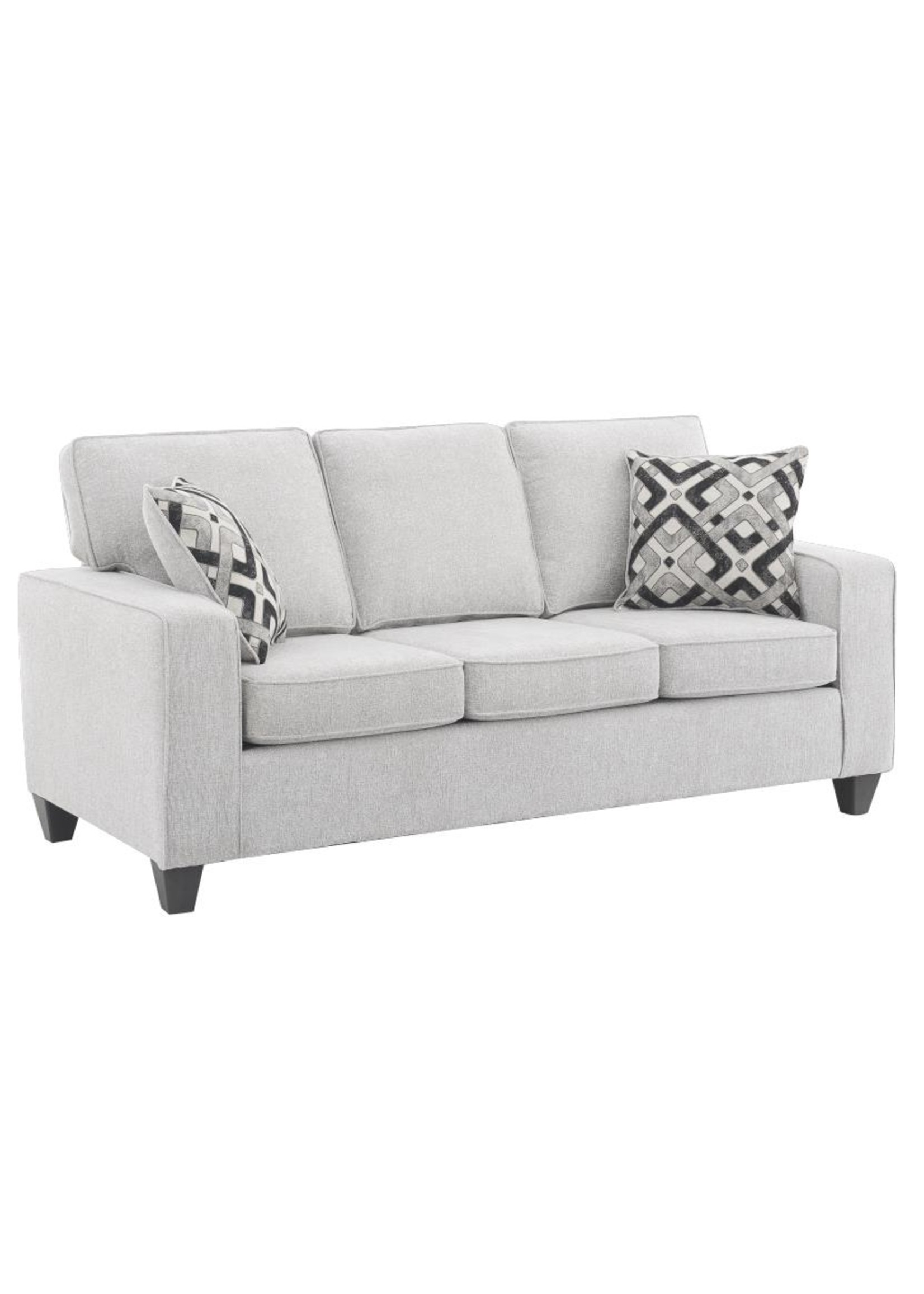 Ethan Collection - Beige Chenielle Sofa 79X36X34 Canadian Made