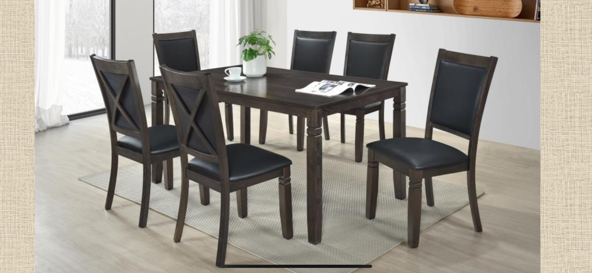 Bristol 7 Piece Dining Set - Adanac Liquidation