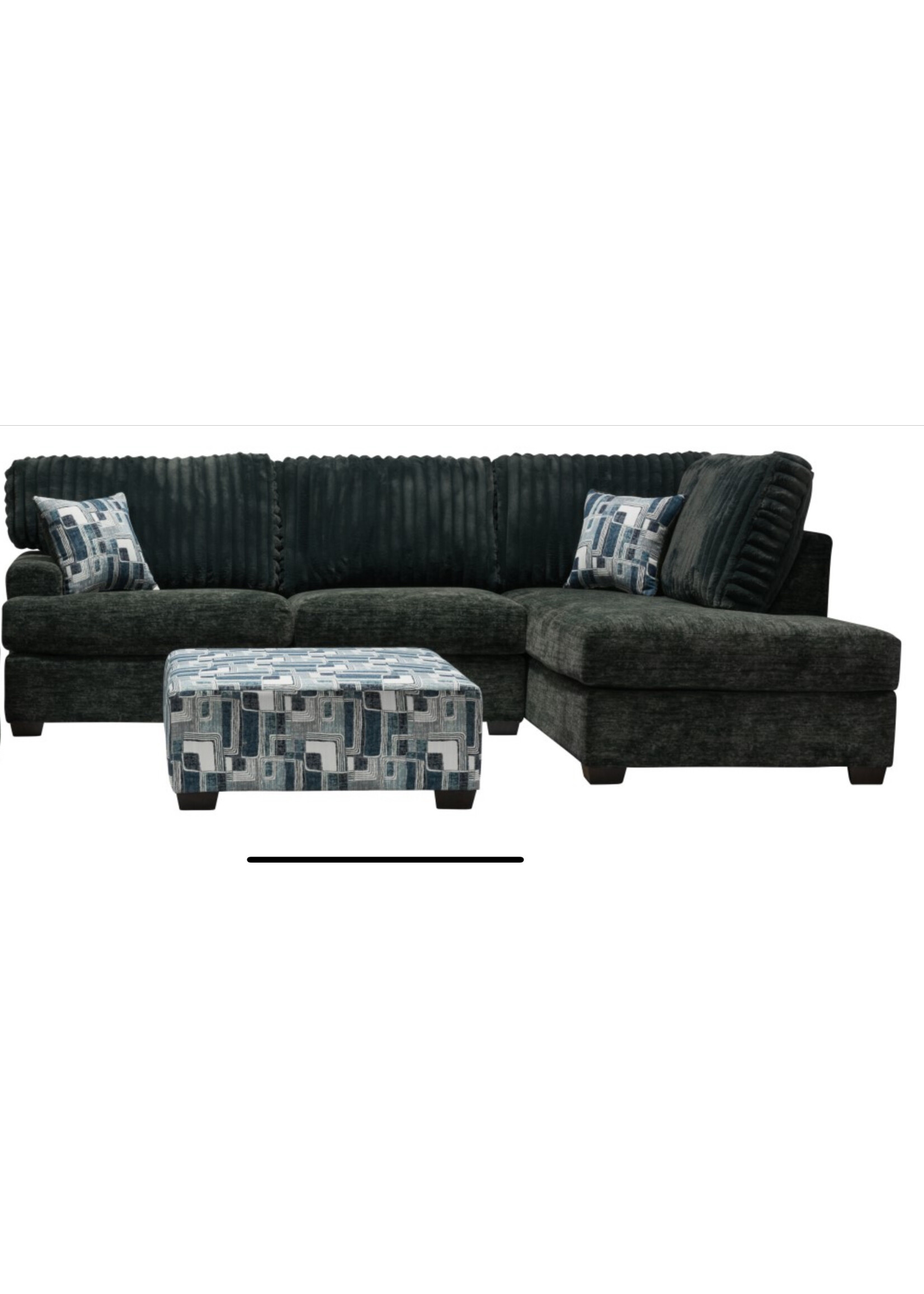 Sara Sectional Charcoal