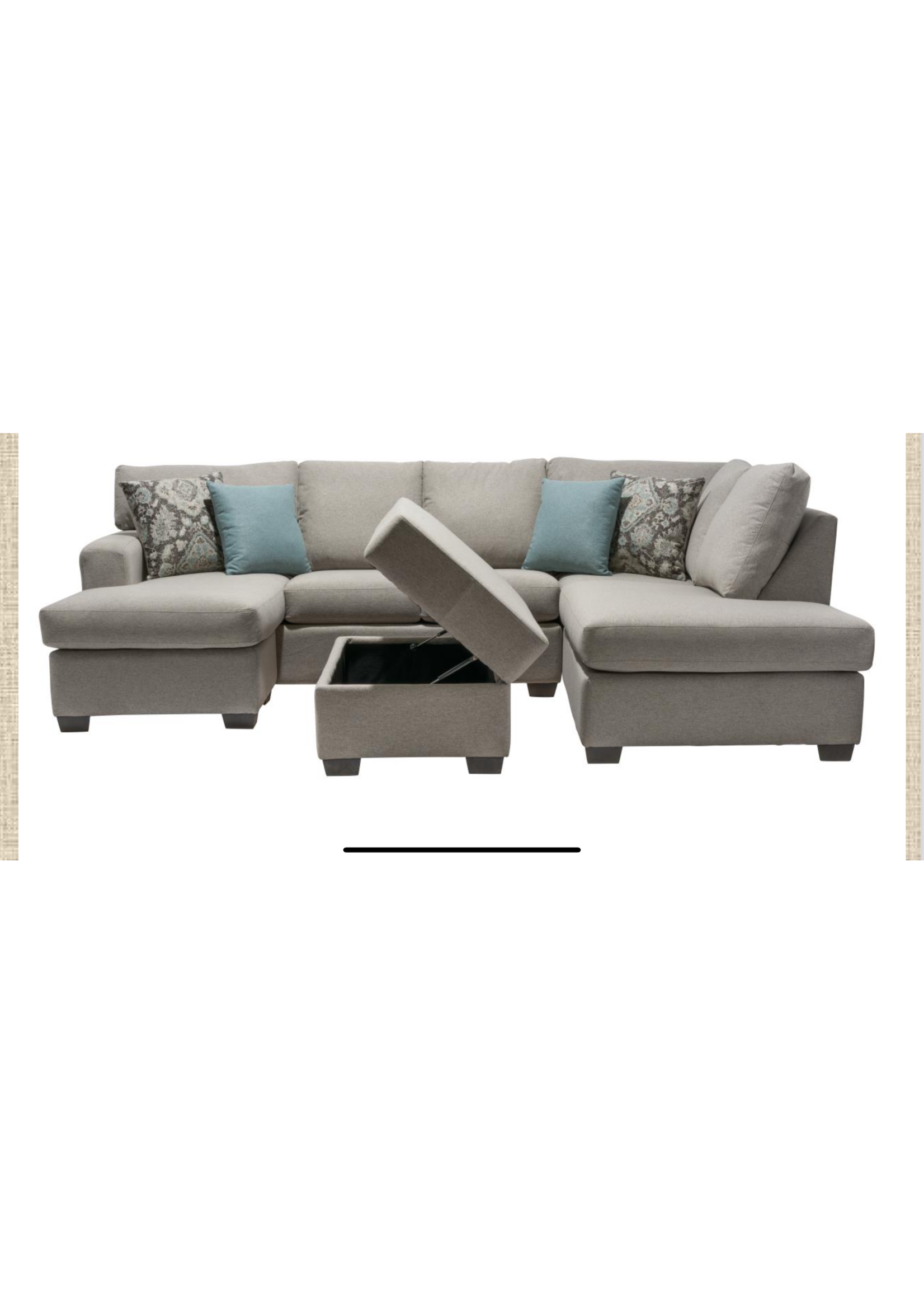 Bates  Nickel Sectional