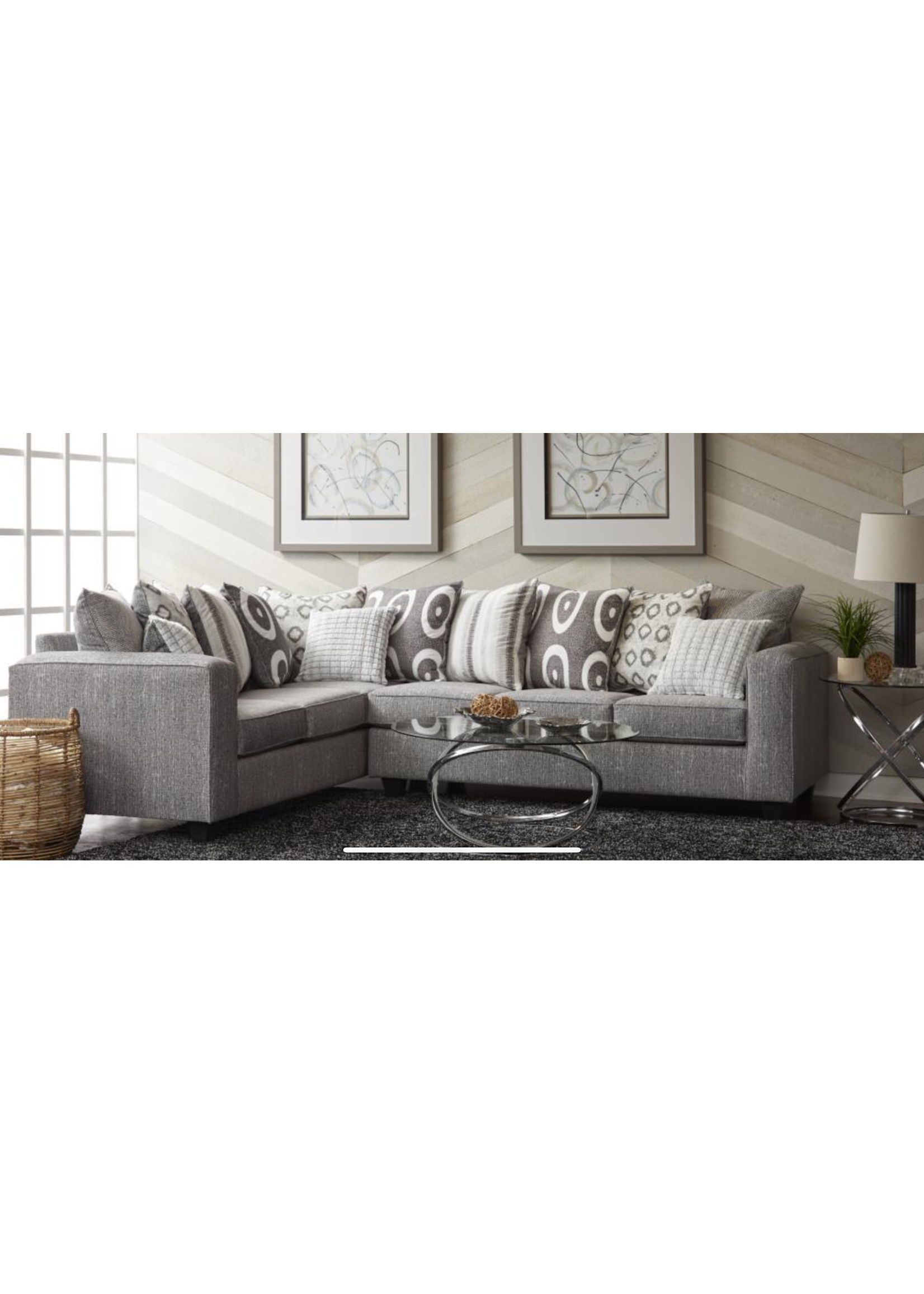 Stonewash Sectional