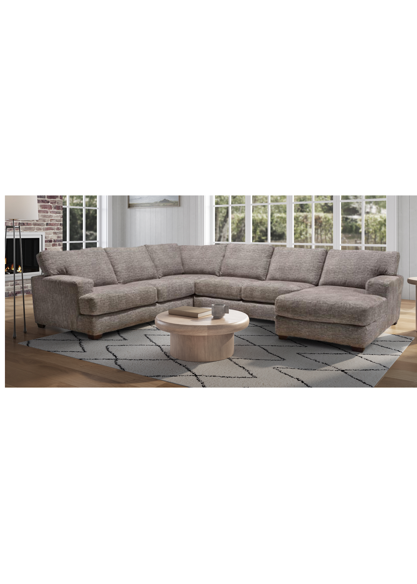 6145  4 PC sectional
